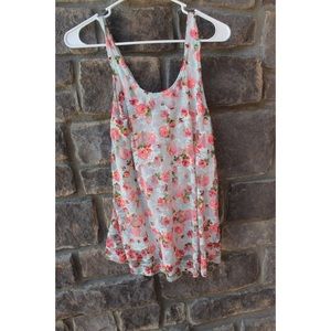 Floral Lace Tank Top